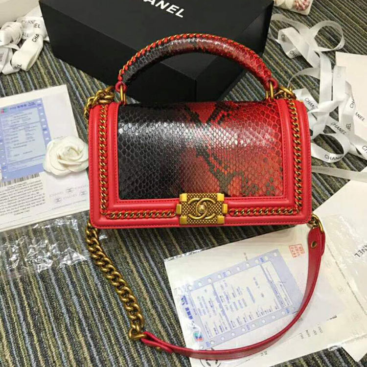 2018 Chanel LeBoy Tote Shoulder Bag