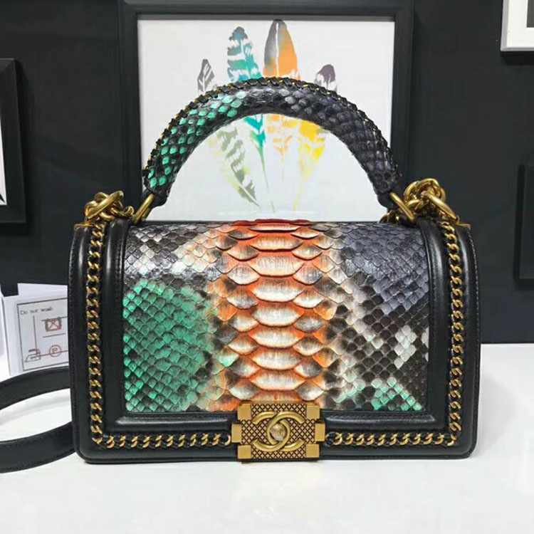 2018 Chanel LeBoy Tote Shoulder Bag