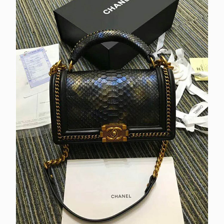 2018 Chanel LeBoy Tote Shoulder Bag