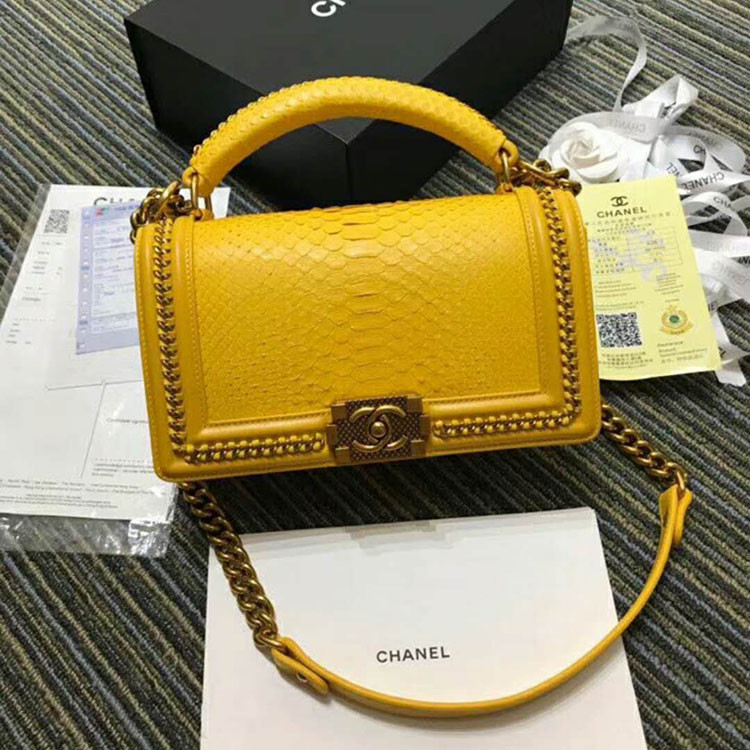 2018 Chanel LeBoy Tote Shoulder Bag