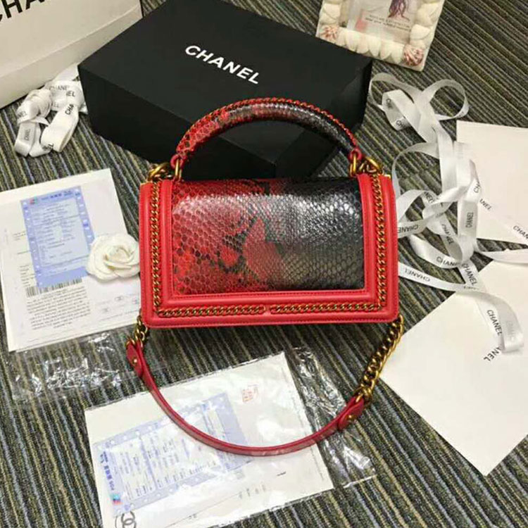 2018 Chanel LeBoy Tote Shoulder Bag