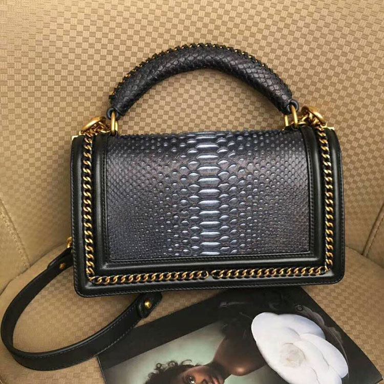 2018 Chanel LeBoy Tote Shoulder Bag