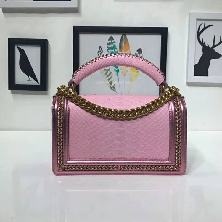 2018 Chanel LeBoy Tote Shoulder Bag