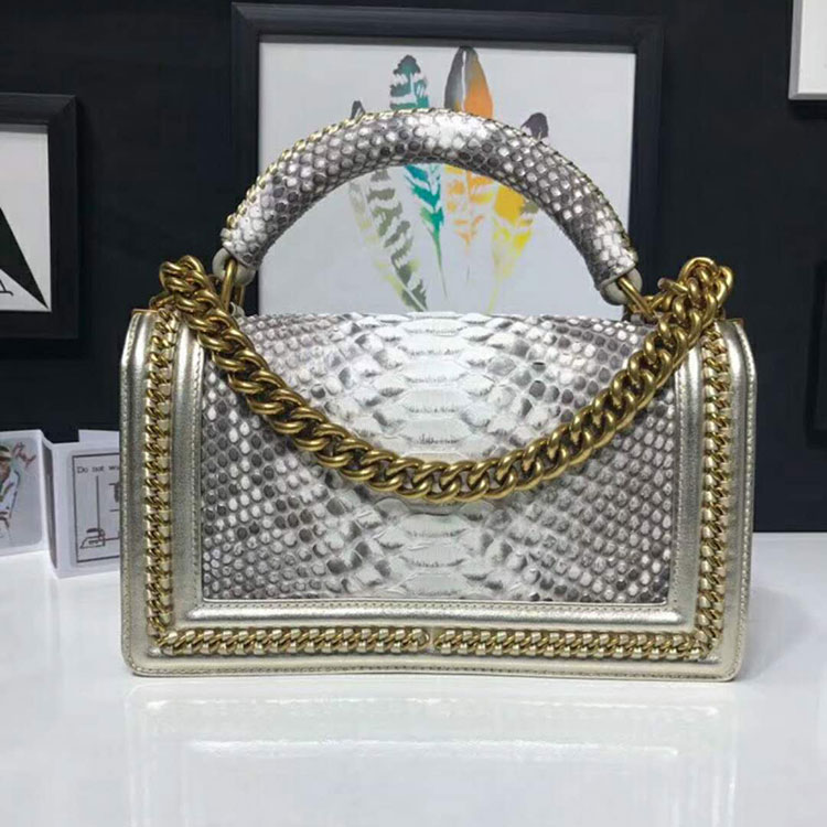 2018 Chanel LeBoy Tote Shoulder Bag