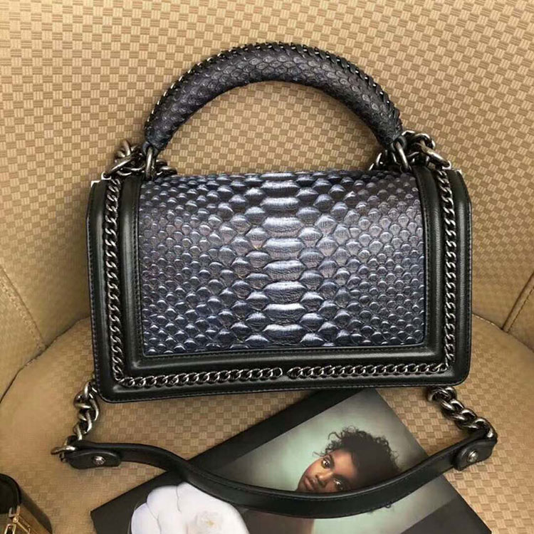 2018 Chanel LeBoy Tote Shoulder Bag