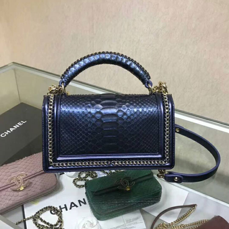 2018 Chanel LeBoy Tote Shoulder Bag