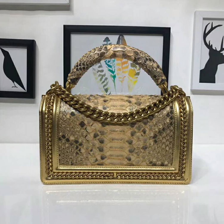 2018 Chanel LeBoy Tote Shoulder Bag