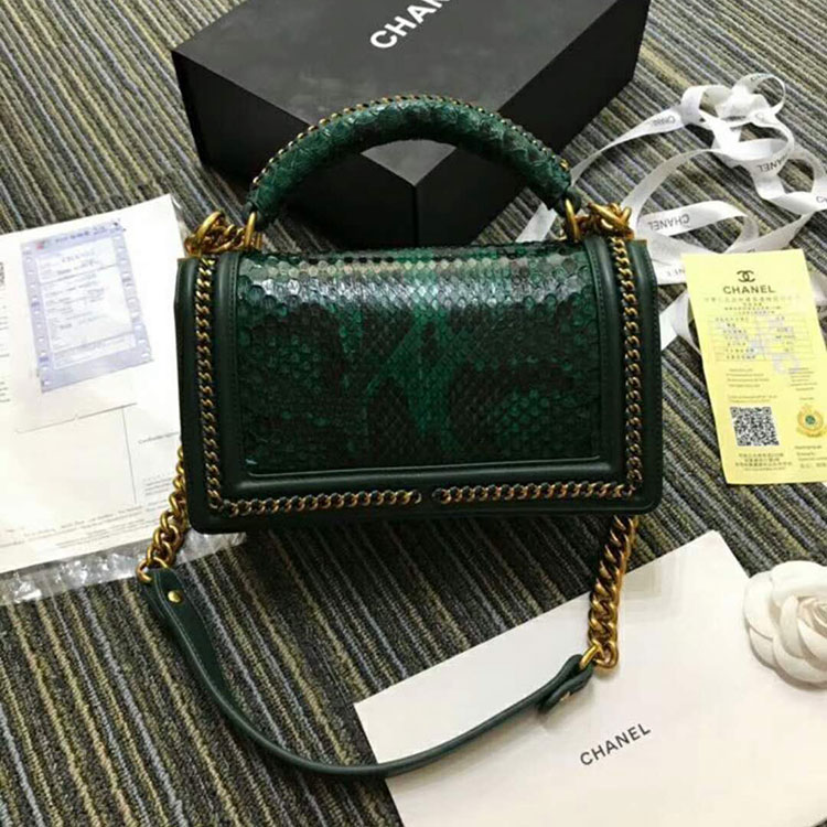 2018 Chanel LeBoy Tote Shoulder Bag