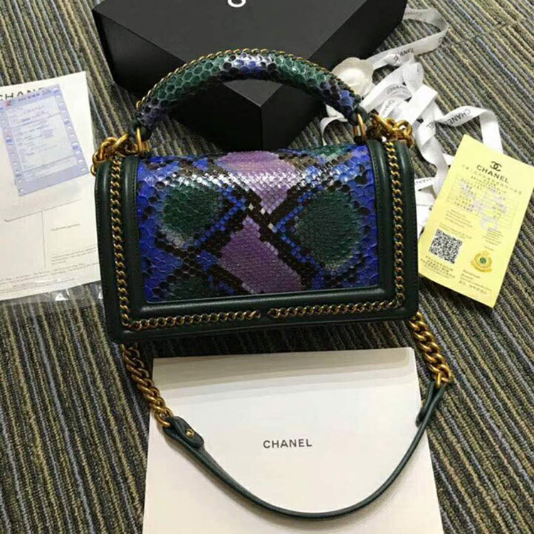 2018 Chanel LeBoy Tote Shoulder Bag