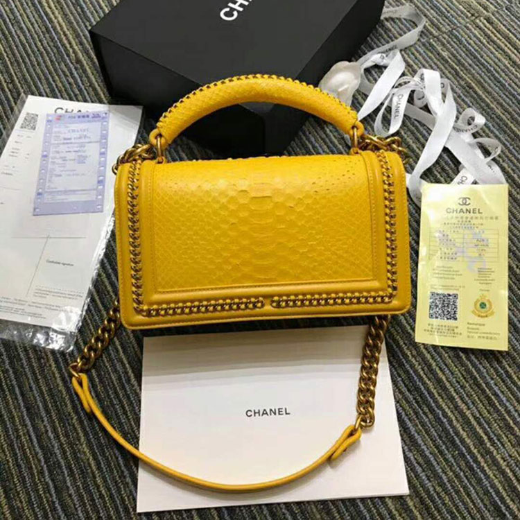 2018 Chanel LeBoy Tote Shoulder Bag