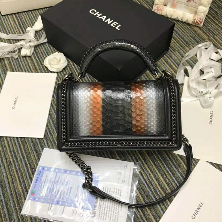 2018 Chanel LeBoy Tote Shoulder Bag