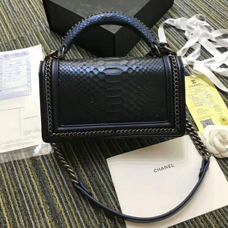 2018 Chanel LeBoy Tote Shoulder Bag