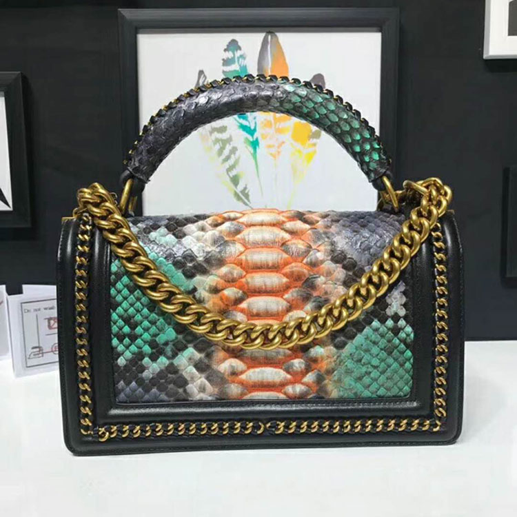 2018 Chanel LeBoy Tote Shoulder Bag