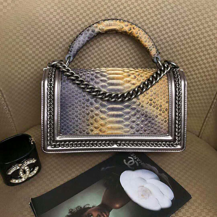 2018 Chanel LeBoy Tote Shoulder Bag