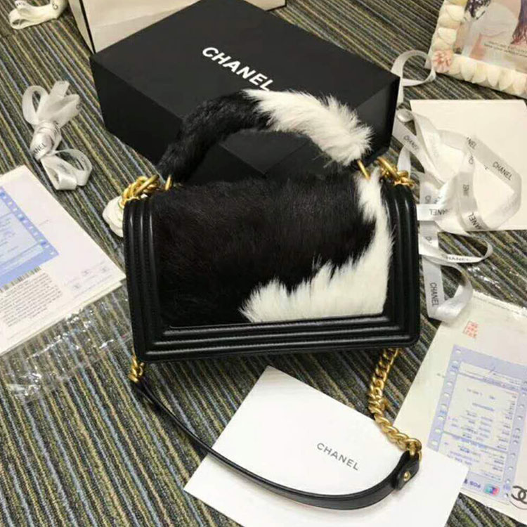 2018 Chanel LeBoy Tote Shoulder Bag