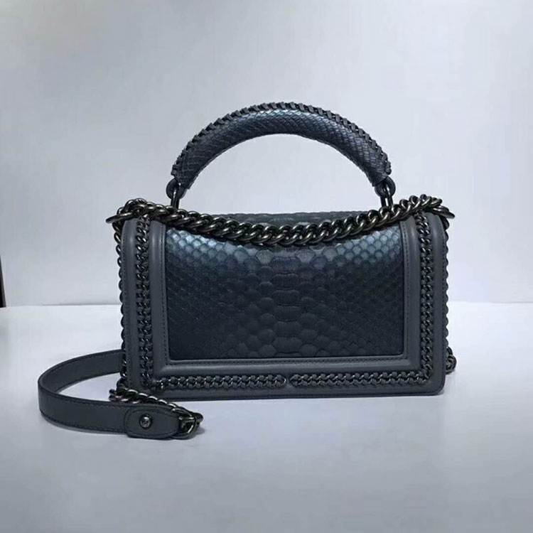 2018 Chanel LeBoy Tote Shoulder Bag