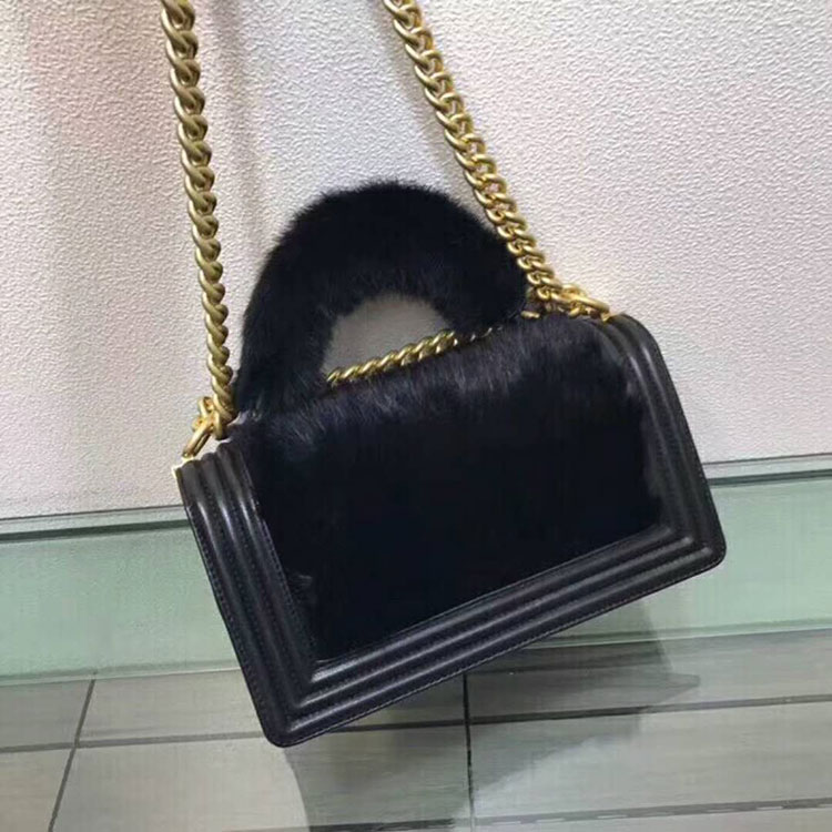 2018 Chanel LeBoy Tote Shoulder Bag