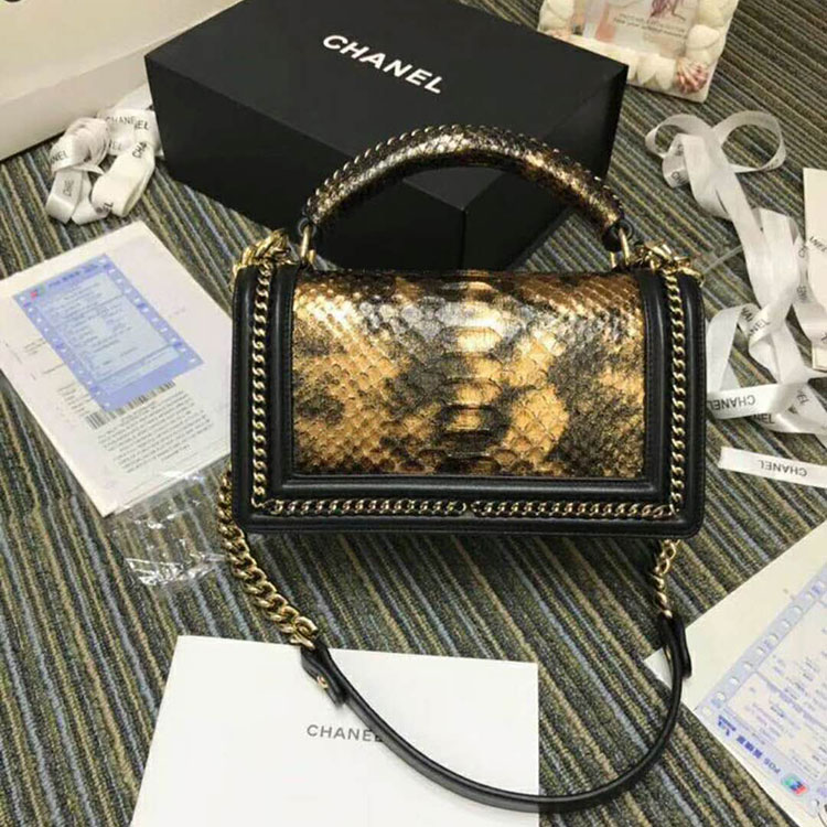 2018 Chanel LeBoy Tote Shoulder Bag