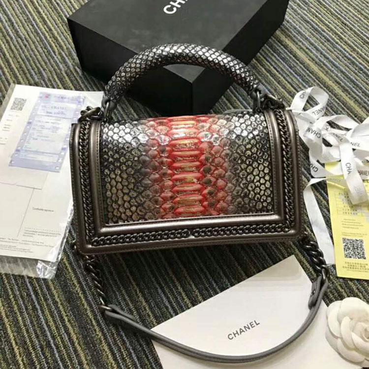 2018 Chanel LeBoy Tote Shoulder Bag