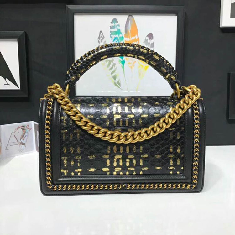 2018 Chanel LeBoy Tote Shoulder Bag