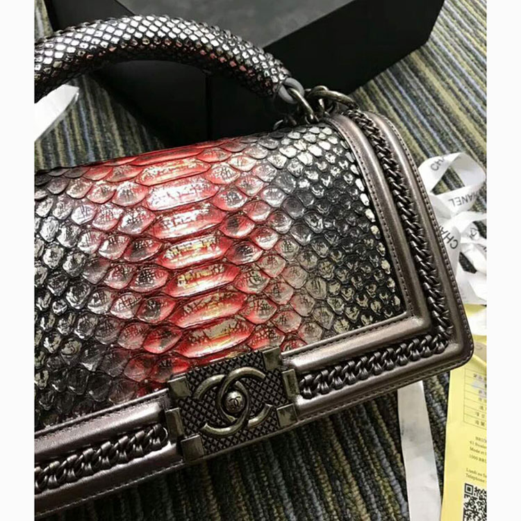 2018 Chanel LeBoy Tote Shoulder Bag