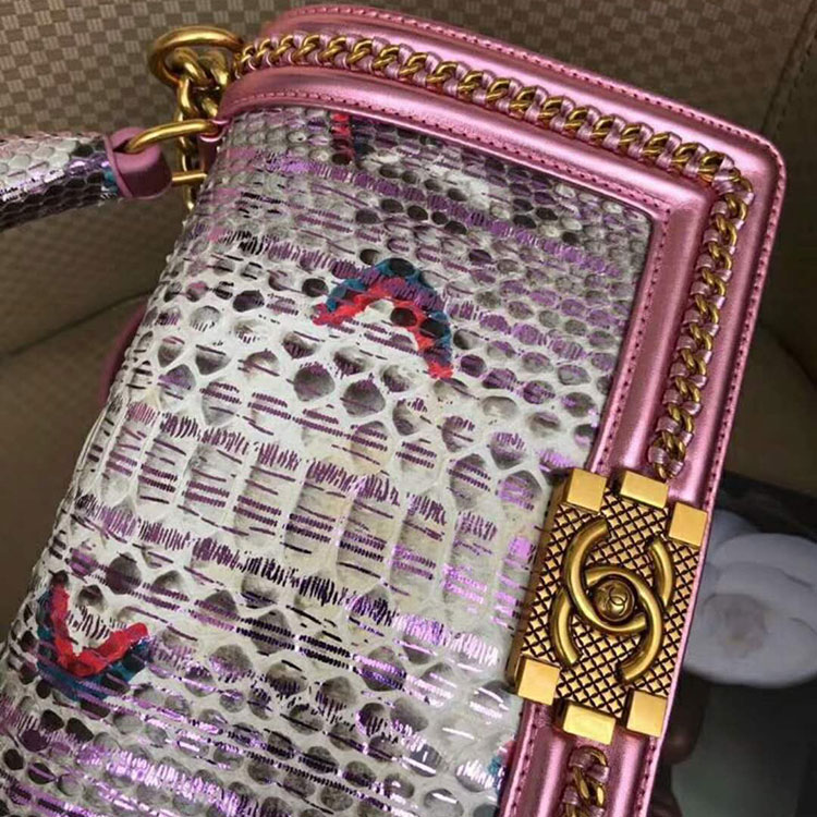 2018 Chanel LeBoy Tote Shoulder Bag