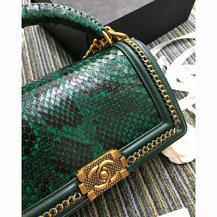 2018 Chanel LeBoy Tote Shoulder Bag