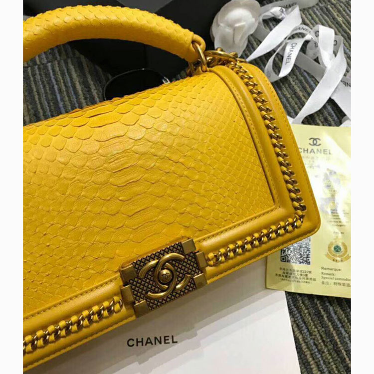 2018 Chanel LeBoy Tote Shoulder Bag