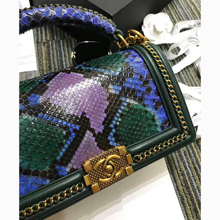 2018 Chanel LeBoy Tote Shoulder Bag