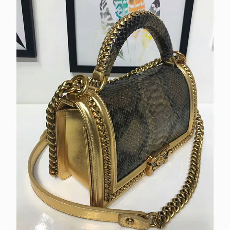 2018 Chanel LeBoy Tote Shoulder Bag