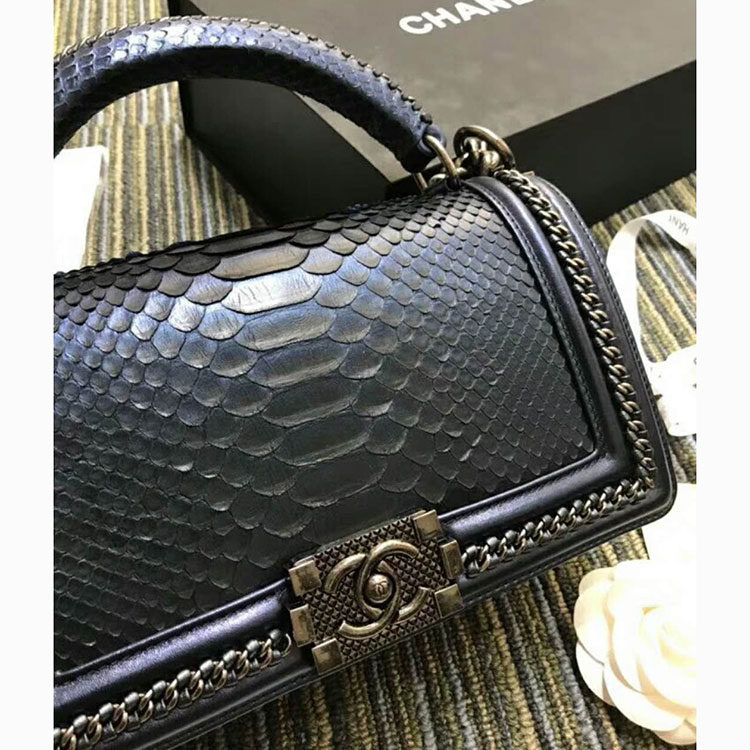 2018 Chanel LeBoy Tote Shoulder Bag