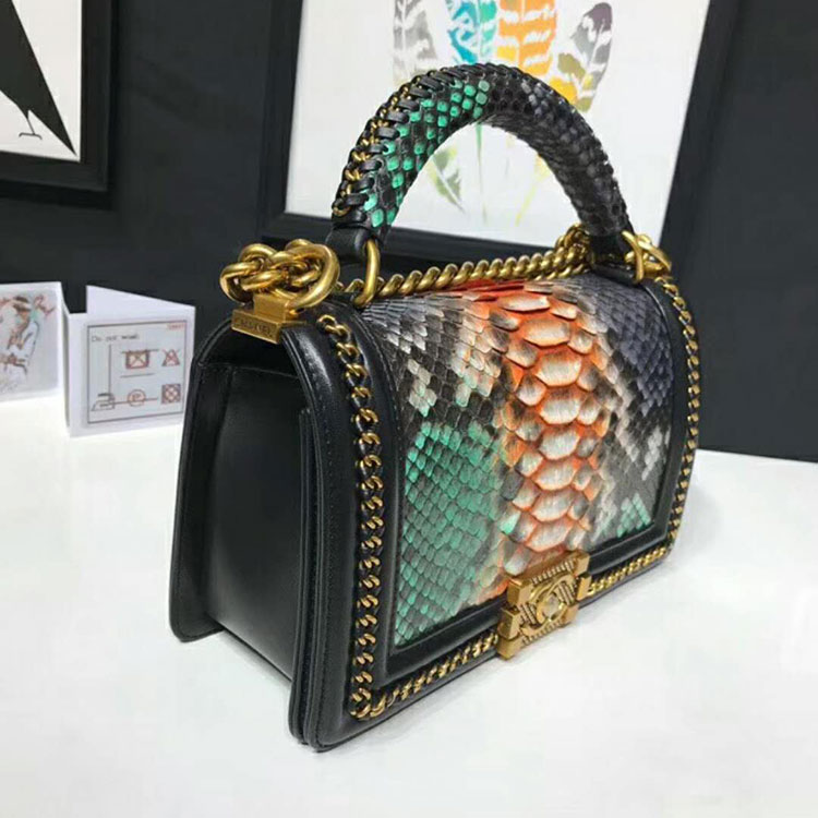 2018 Chanel LeBoy Tote Shoulder Bag