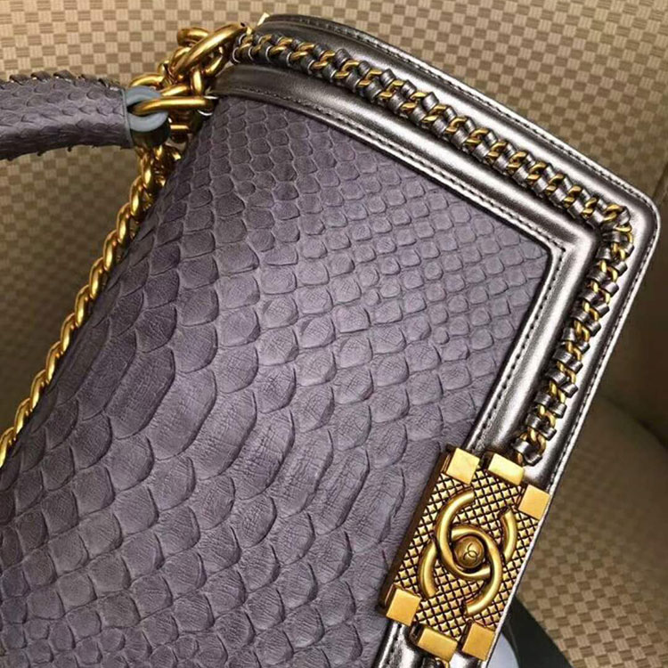 2018 Chanel LeBoy Tote Shoulder Bag