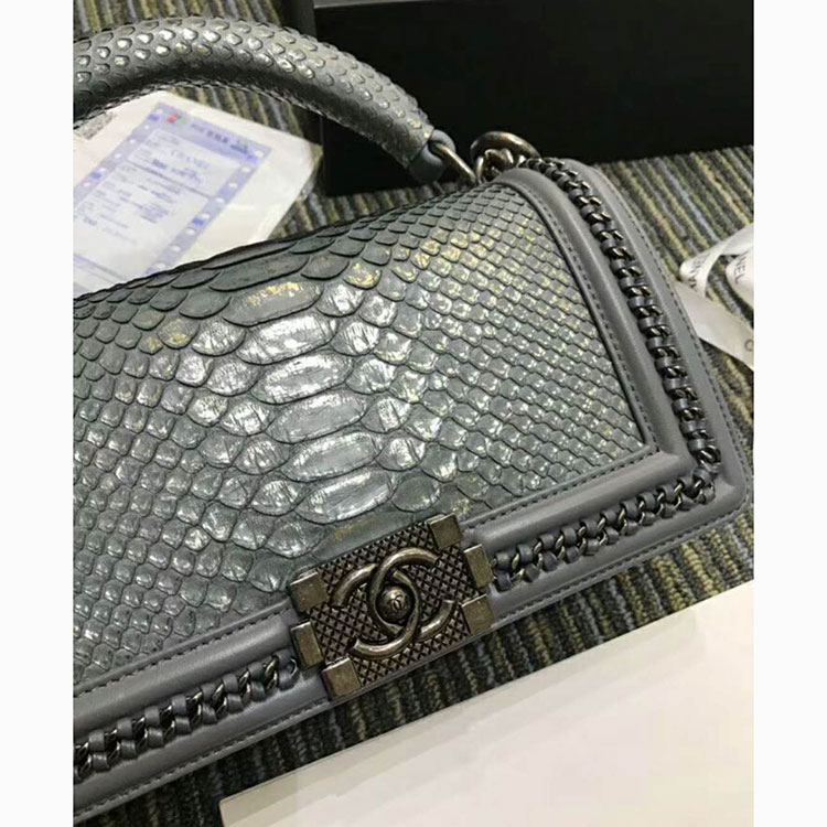 2018 Chanel LeBoy Tote Shoulder Bag