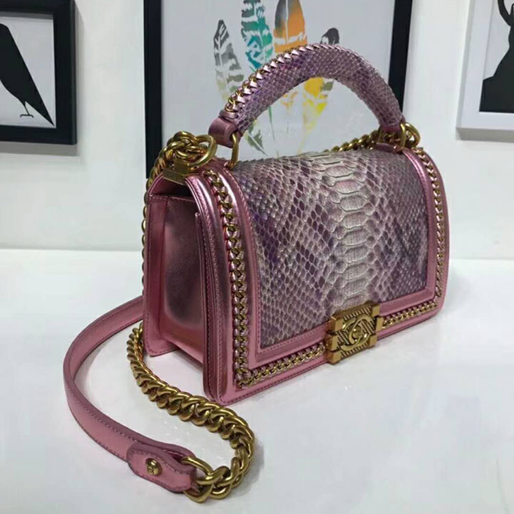 2018 Chanel LeBoy Tote Shoulder Bag