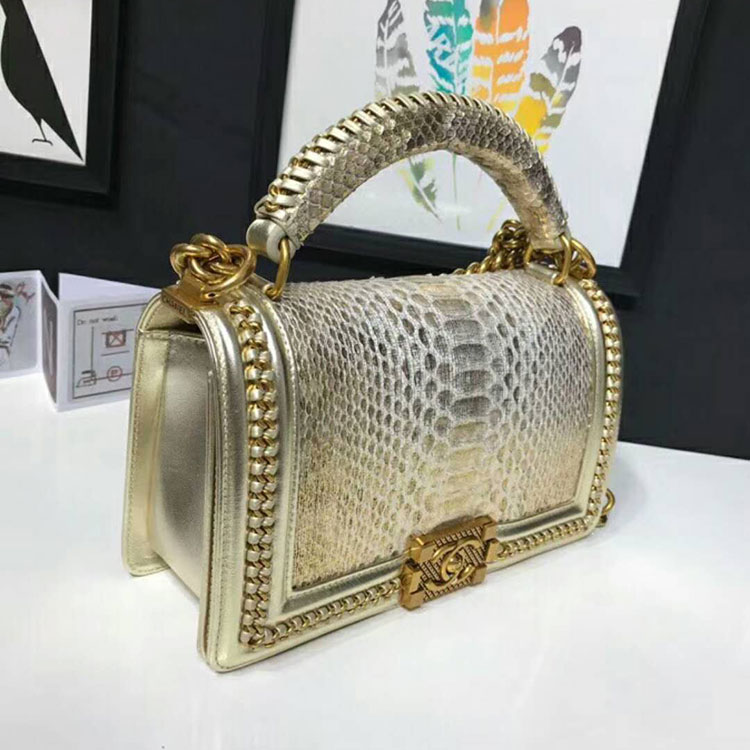 2018 Chanel LeBoy Tote Shoulder Bag