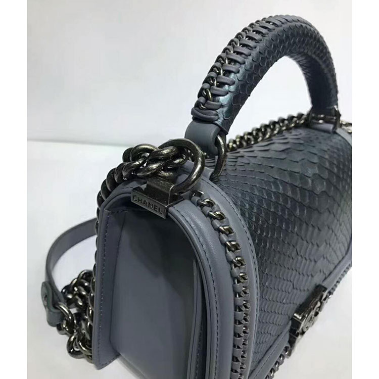 2018 Chanel LeBoy Tote Shoulder Bag