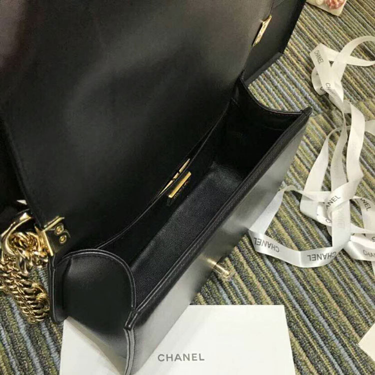 2018 Chanel LeBoy Tote Shoulder Bag