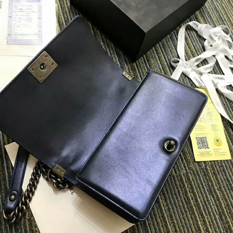 2018 Chanel LeBoy Tote Shoulder Bag