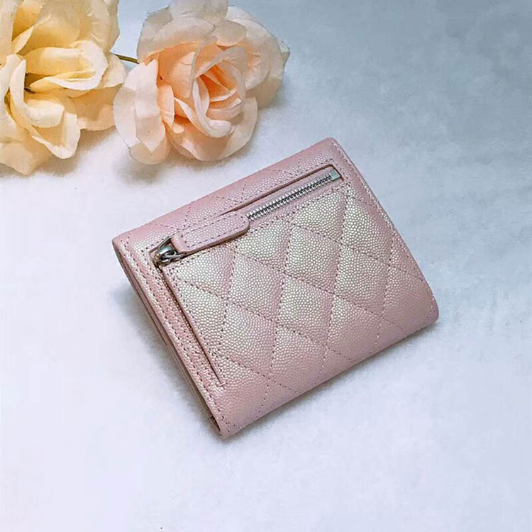 2018 Chanel Matelasse Tri-Fold Wallet