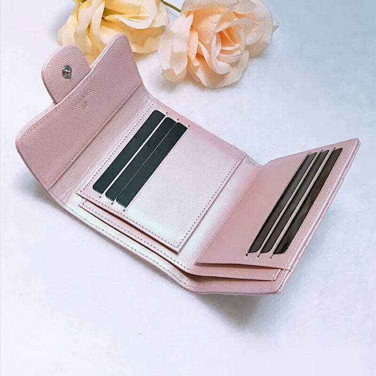 2018 Chanel Matelasse Tri-Fold Wallet