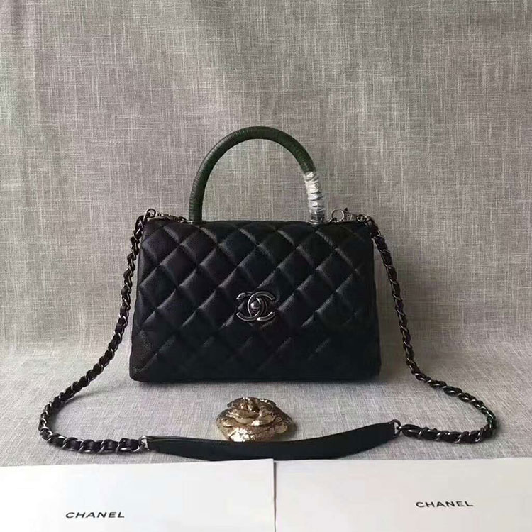 2018 Chanel Medium Flap Bag with Top Handle