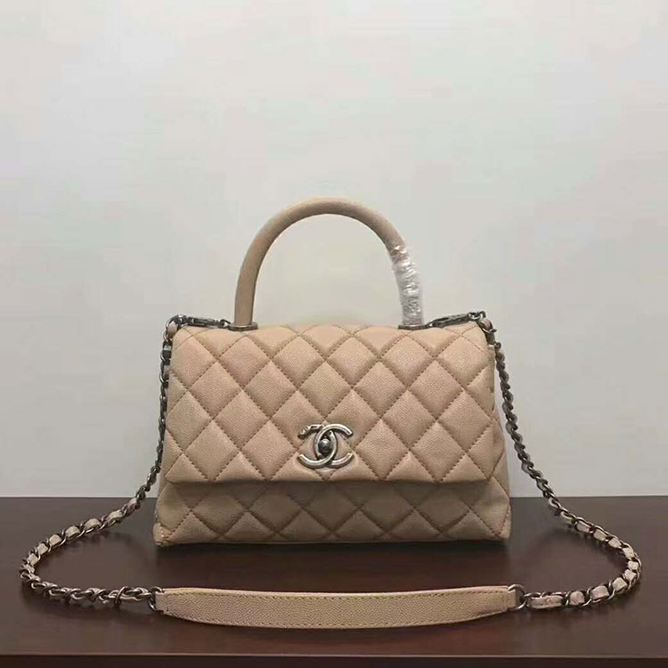 2018 Chanel Medium Flap Bag with Top Handle