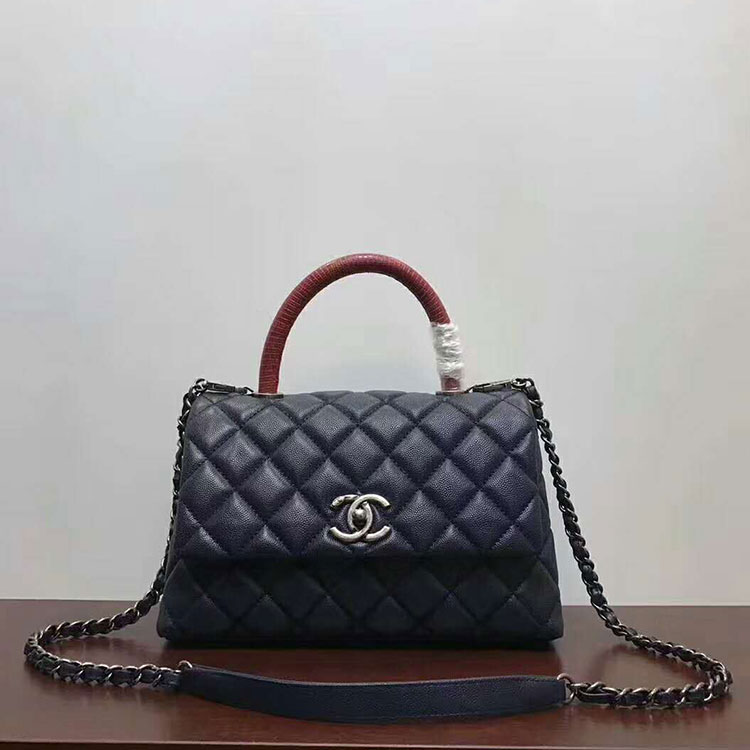 2018 Chanel Medium Flap Bag with Top Handle