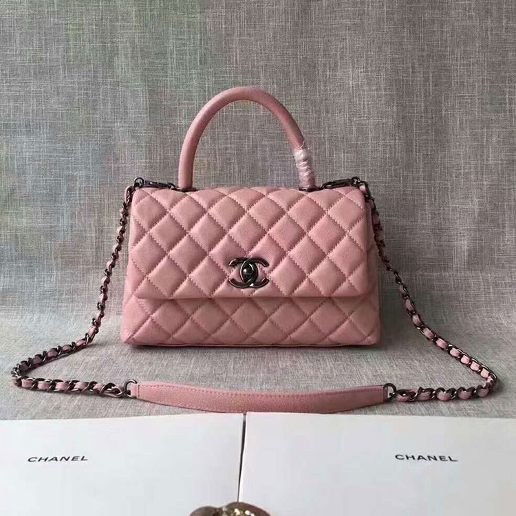 2018 Chanel Medium Flap Bag with Top Handle