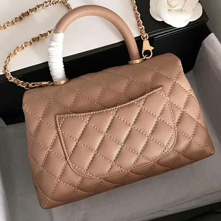 2018 Chanel Medium Flap Bag with Top Handle