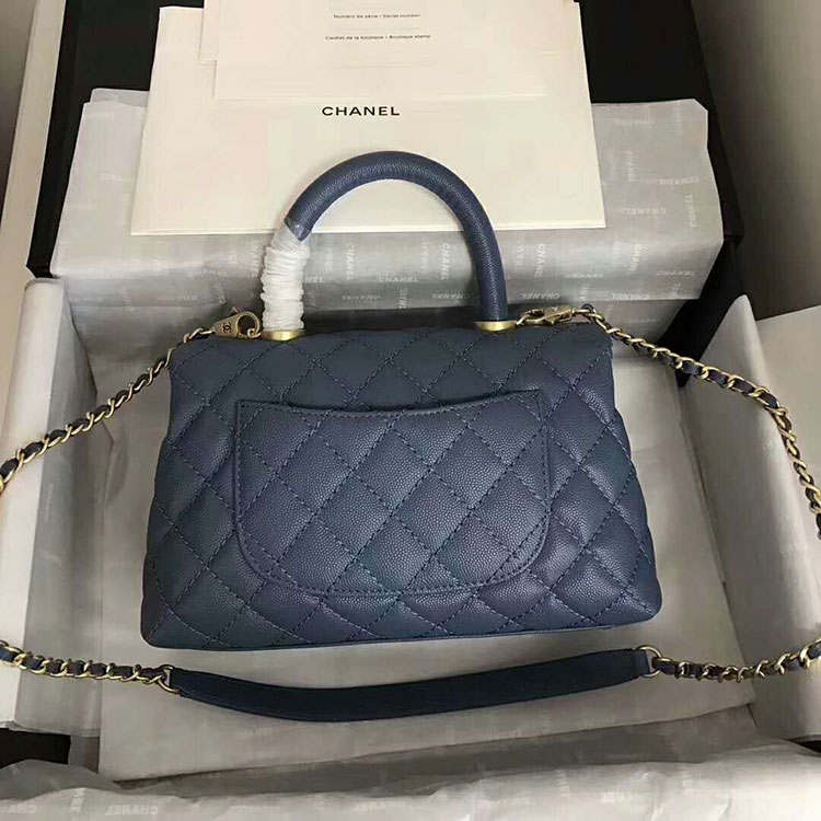 2018 Chanel Medium Flap Bag with Top Handle