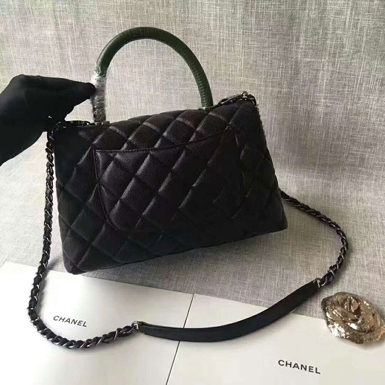 2018 Chanel Medium Flap Bag with Top Handle