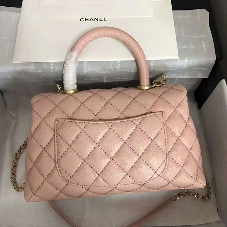 2018 Chanel Medium Flap Bag with Top Handle