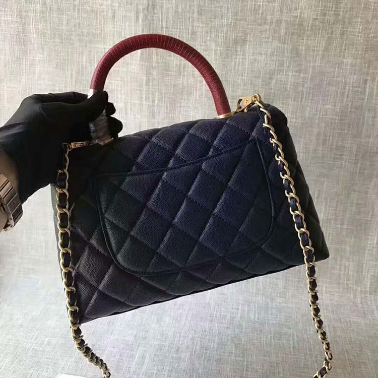 2018 Chanel Medium Flap Bag with Top Handle